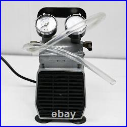 Gast DOA-P704-AA High-Capacity Vacuum Pump with Gauge, Regulator and Relief