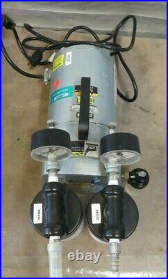 Gast G582EDX, S55NXMLD-6711 100-115 V, 1/3 HP Vacuum Pump Used