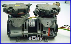 Gast LAA-107D-HB Rocking Piston Air Compressor Vacuum Pump