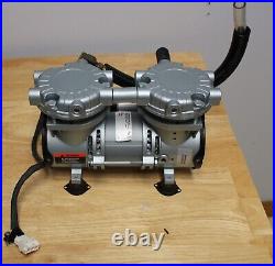 Gast LAA-V104-NB Single Stage Twin Cylinder Oil-Less Vacuum Pump