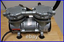 Gast LAA-V104-NB Single Stage Twin Cylinder Oil-Less Vacuum Pump