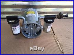 Gast Manufacturing Corp. 0322-V125-G558DX Rotary Vane Vacuum Compressor Pump