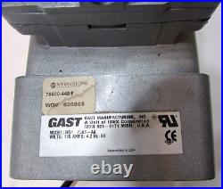 Gast Mfg USA Vacuum Pump Model DOA-P501-AA 115 Volt 4 Amp 60 Hz Works Tested
