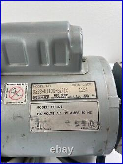 Gast PP-270 115V 1/2 HP VACUUM PUMP