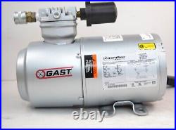 Gast Piston vacuum pump model 1vaf-10-m100x Excellent used condition