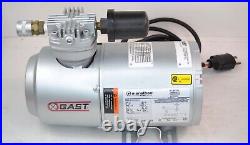 Gast Piston vacuum pump model 1vaf-10-m100x Excellent used condition