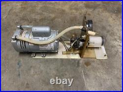 Gast Pump 1/4 hp Emerson motor Model 0523-P255-G509DAX with Fairchild 10bp