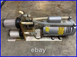 Gast Pump 1/4 hp Emerson motor Model 0523-P255-G509DAX with Fairchild 10bp