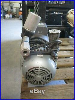 Gast Pump With Electric Motor M/n# 2567-p102 # 520150b Used