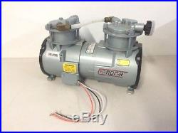 Gast ROC-R Electric Vacuum Pump RAA-V111-EB, 115/110V, 2.8/2.6, Air