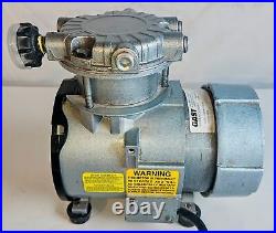 Gast Roa-p251-aa 1phase V115 Ac 60hz 1/8hp Rocking Piston Vacuum Pump Watchvideo