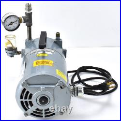 Gast Rotary Vacuum Pump 0522-V4-G180DX With Emerson SA55NXGTC 1/3HP 1725RPM 115v