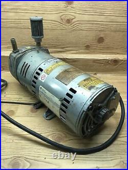 Gast Rotary Vane Air Compressor/ Vacuum Pump, 1 hp, 1423-103Q-G625