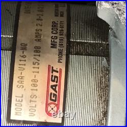Gast SAA-V116-NQ 115V Vacuum Pump Mini Compressor Used