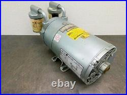 Gast Vacuum Pump 0522-V016-G210X 1/4 hp 220 vac 1-Phase with Canisters
