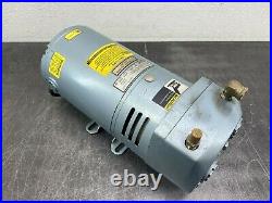 Gast Vacuum Pump 0523-101Q-G390DX 1/4 hp 115/230 vac 1-Phase