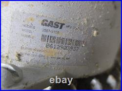Gast Vacuum Pump 2567-V108 1.5HP 1800RPM 208-230/460V 4.5-4.2/2.1A 3Ph 60Hz Used