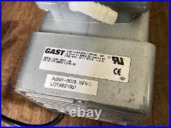 Gast Vacuum Pump Model DOA-P501-AA 115 Volt 4.2 Amp 60 Hz Tested USA Free Ship