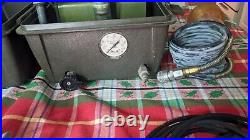 Gast Vacuum Pump in technician's case DOA-101 portable with attachments