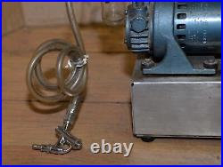 Gast rotary vacuum pump vintage airbrushing industrial tool collectible mechanic