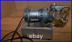 Gast rotary vacuum pump vintage airbrushing industrial tool collectible mechanic