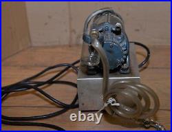 Gast rotary vacuum pump vintage airbrushing industrial tool collectible mechanic