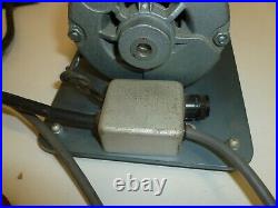 General Electric 5KH10GGR28S 1/10 HP Vacuum Pump With Foot Pedal WORKS
