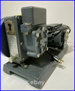 General Electric Duo Seal Belt Drive Vacuum Pump 1400