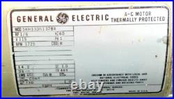General Electric GE Gast 5KH33DN137BX 0322-V104-G8DX AC Motor Vacuum Pump 37C