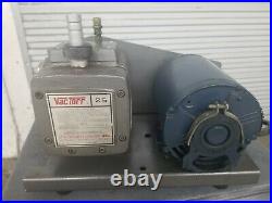 Good used Precision D25 two stage rotary vane vacuum pump