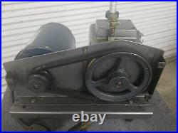 Good used Precision D25 two stage rotary vane vacuum pump