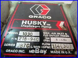 Graco 1030 Diaphragm Pump 1'' Npt Used