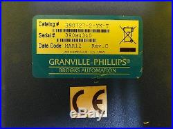 Granville-Phillips 390727-2-YK-T Micro-Ion ATM Module Used Working
