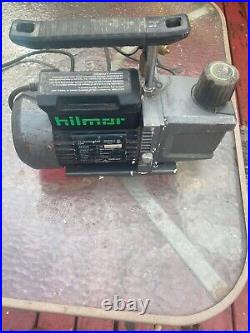 HILMER Vacuum pump 5 cfm tested and working