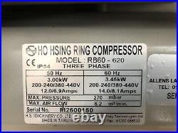 HO HSING RING COMPRESSOR RB60-620 Blower Vacuum Pump