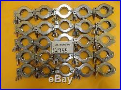HPS Vacuum Products NW25 Wing Nut Clamp KF25 Lot of 25 MKS Edwards Nor-Cal Used
