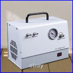 Handheld Oil Free Diaphragm Vacuum Pump 120W Lab Vacuum Pump Pressure Adjustable