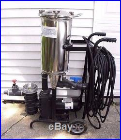 Harmsco BKP Betterfilter BF105BKPSC Portable Pool Cleaning System Vacuum Pump