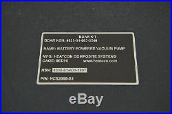 Heatcon Composite Systems Battery Powered Vacuum Pump Kit HCS2055-S1 18077 H21