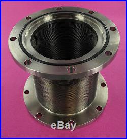High Vacuum 3.5 ID 6 OD ASA Stainless SS Flexible Bellows MDC Vacuum Chamber