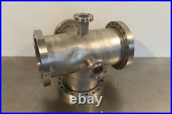 High Vacuum Chamber 6-way Cross 2.75 / 6 / 8 inch CF ConFlat Flanges Stainless