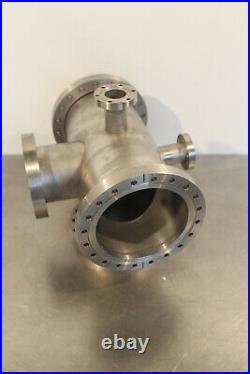 High Vacuum Chamber 6-way Cross 2.75 / 6 / 8 inch CF ConFlat Flanges Stainless