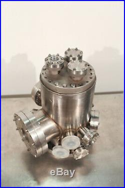 High Vacuum Chamber CF ConFlat (8.25 x 13 inch / 3 Gal) with Viewports + Extras SS