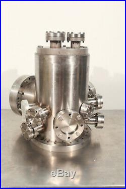 High Vacuum Chamber CF ConFlat (8.25 x 13 inch / 3 Gal) with Viewports + Extras SS