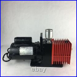 High Vacuum Pump Alcatel 2004A GE Motor 5KC37NN76X Industrial