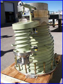 High Vacuum Research Chamber 16ASA Diffusion Pump 480V Edwards Varian