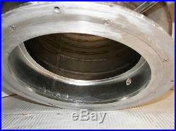High Vacuum Research Chamber 16OD Base Copper Tubing 1.25-2.75-4.5 Flanges