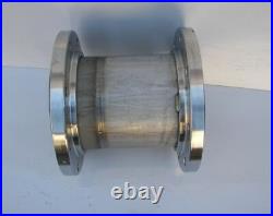 High Vacuum Research Chamber 8 ASA Flange Good Used 13.5 OD
