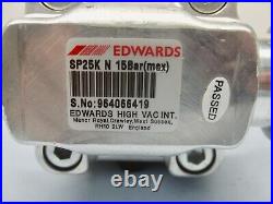 High Vacuum Valve Edwards SP25K Speedivalve kf25 Vacuum Flanges Manual Handle