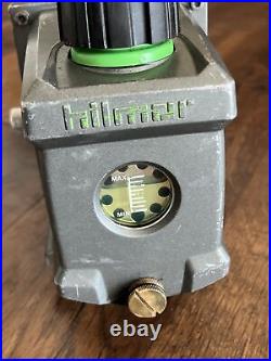 Hilmor 1948121 VP5 Vacuum Pump 5 CFM HVAC 2 Stage 25 microns 7.5 amps 11oz Oil